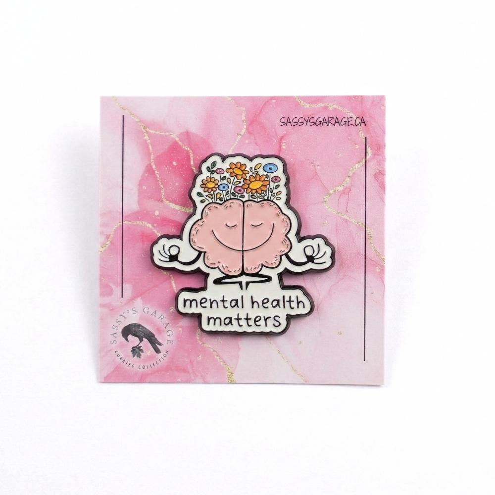 La santé mentale, ça compte (Esprit Zen) | Pin de collection
