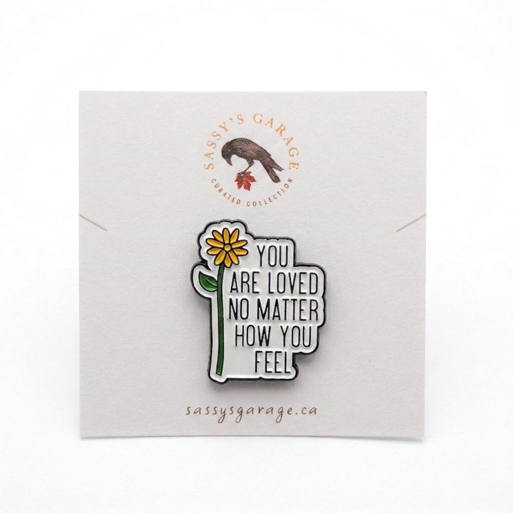 Tu es aimé, peu importe ce que tu ressens | Pin de collection