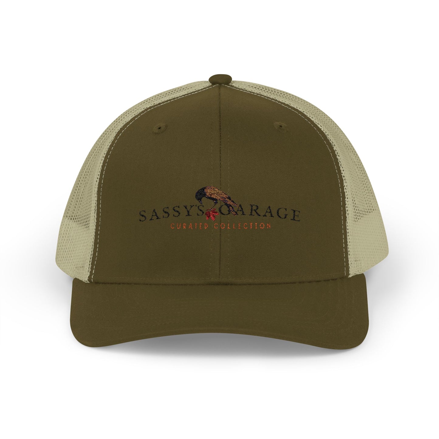 Sassy's Garage Snapback Trucker Cap | Casual Style Hat for Everyday Wear, Outdoor Adventures, Fun Fashion Statement