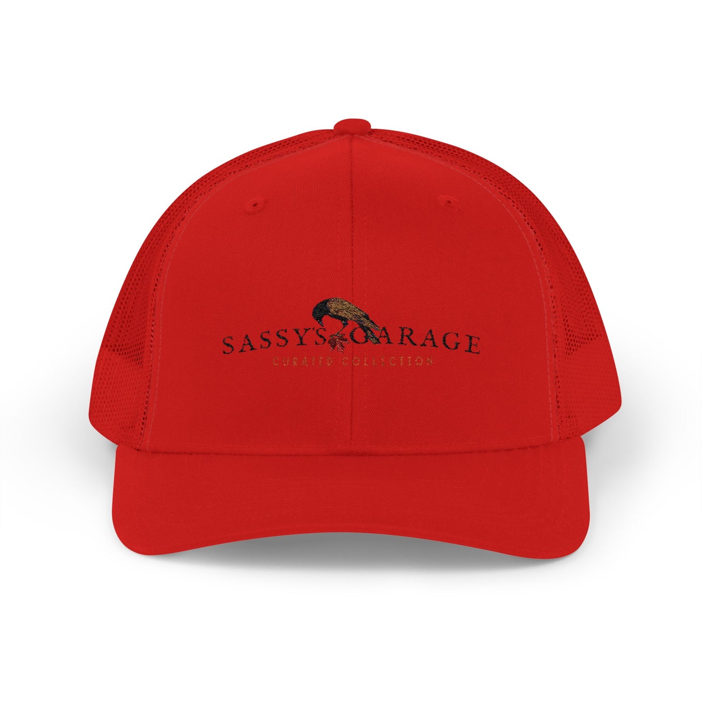 Sassy's Garage Snapback Trucker Cap | Casual Style Hat for Everyday Wear, Outdoor Adventures, Fun Fashion Statement