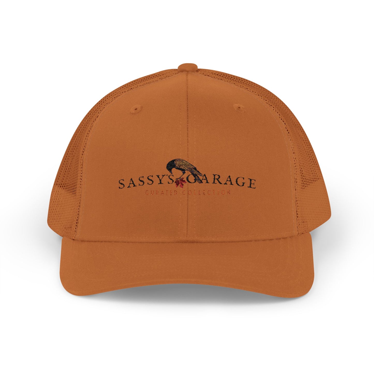 Sassy's Garage Snapback Trucker Cap | Casual Style Hat for Everyday Wear, Outdoor Adventures, Fun Fashion Statement