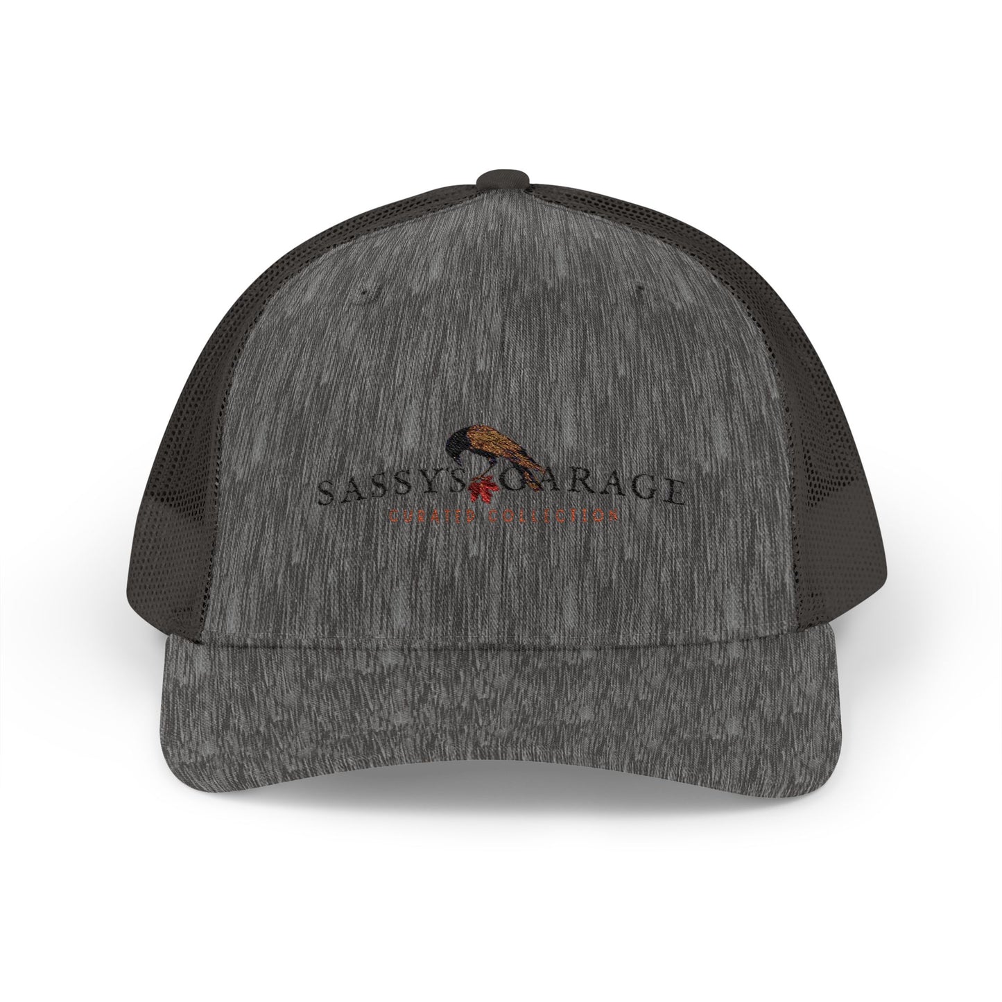 Sassy's Garage Snapback Trucker Cap | Casual Style Hat for Everyday Wear, Outdoor Adventures, Fun Fashion Statement