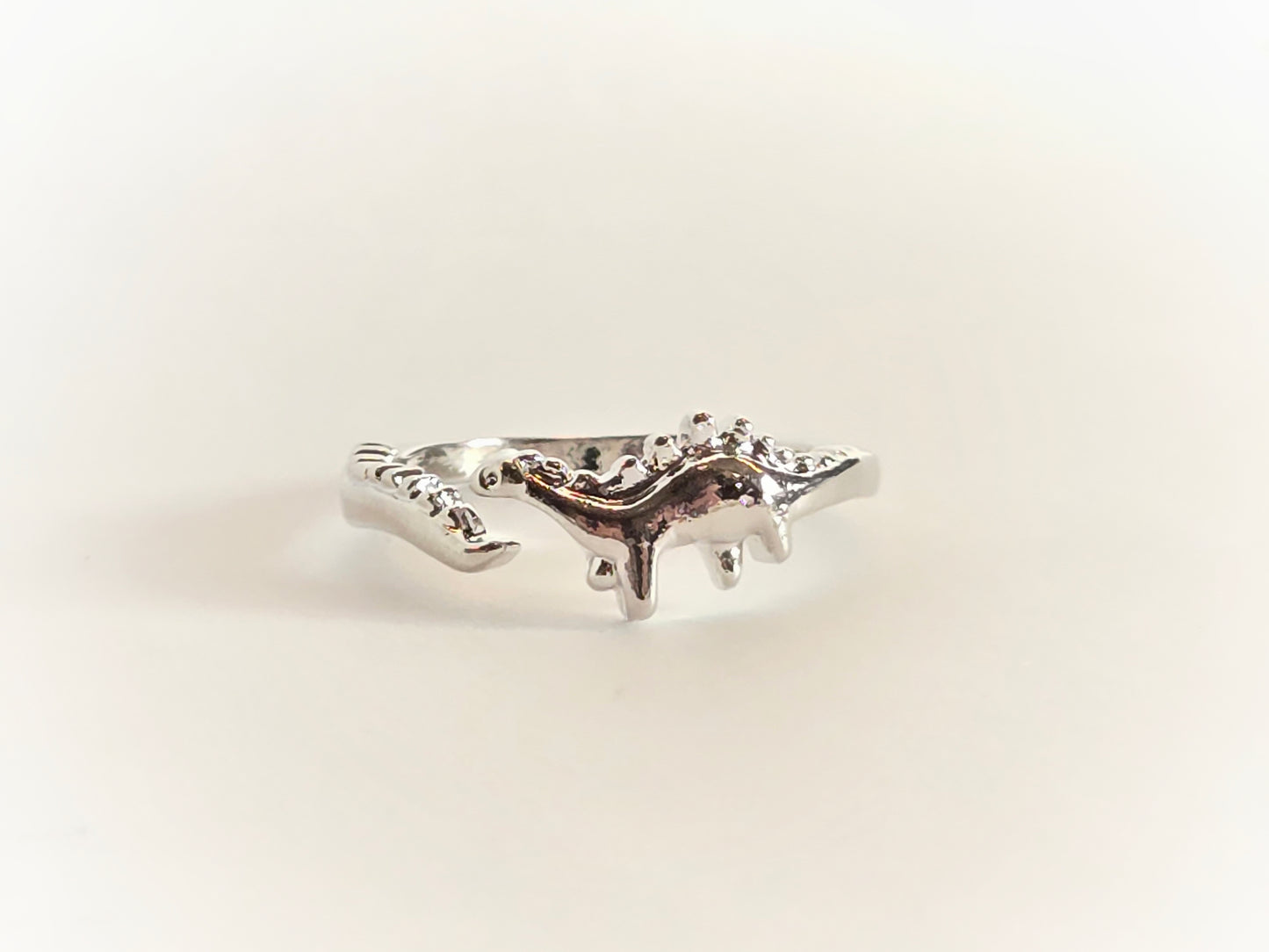 Dinosaur Ring | Stegosaurus (Size 6/Adjustable)