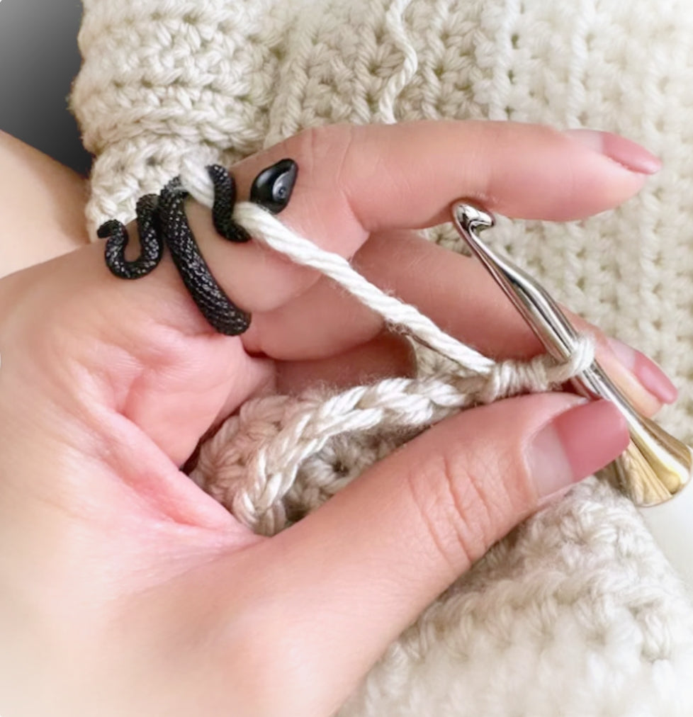 Black Snake Ring