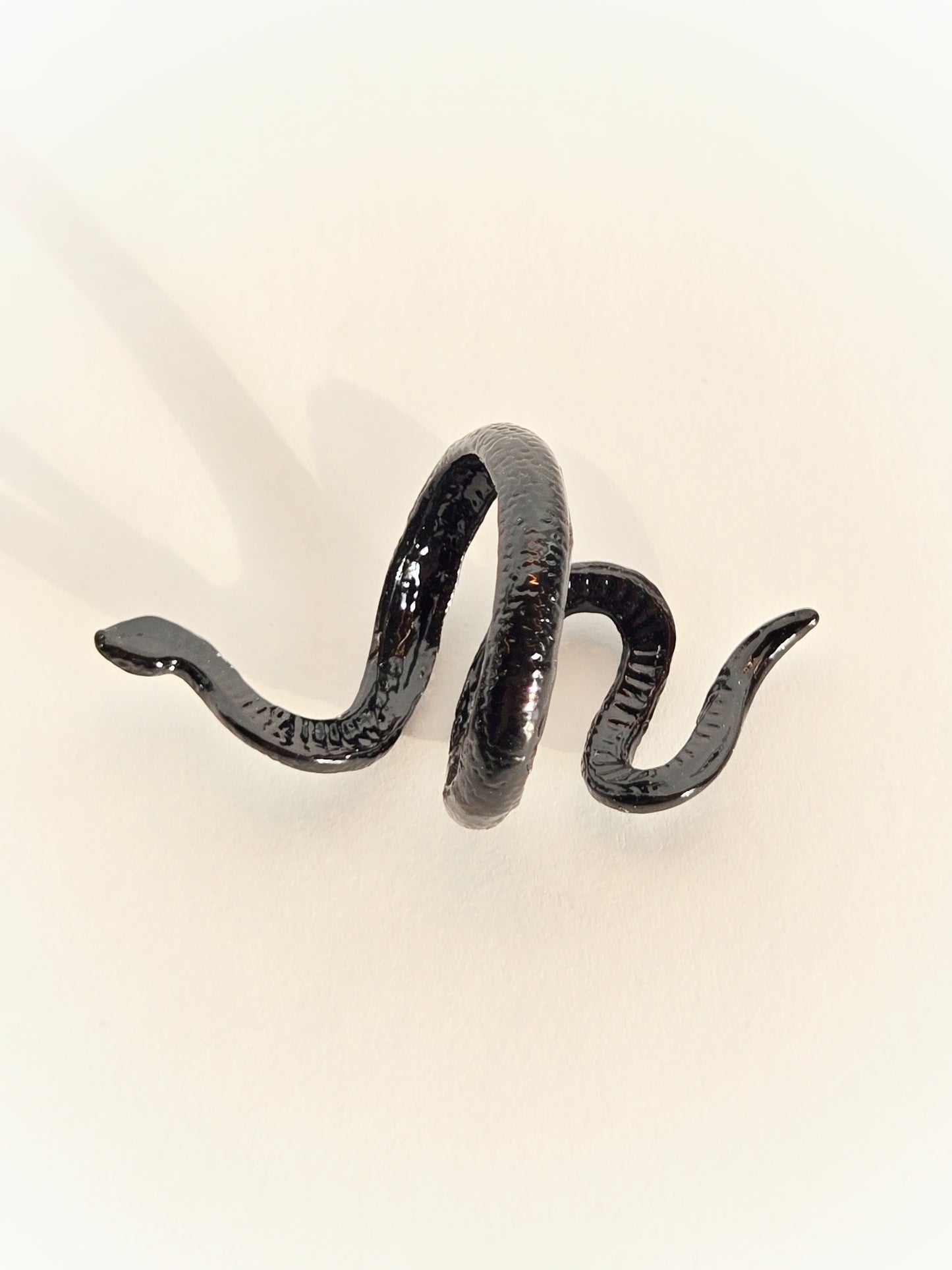 Black Snake Ring
