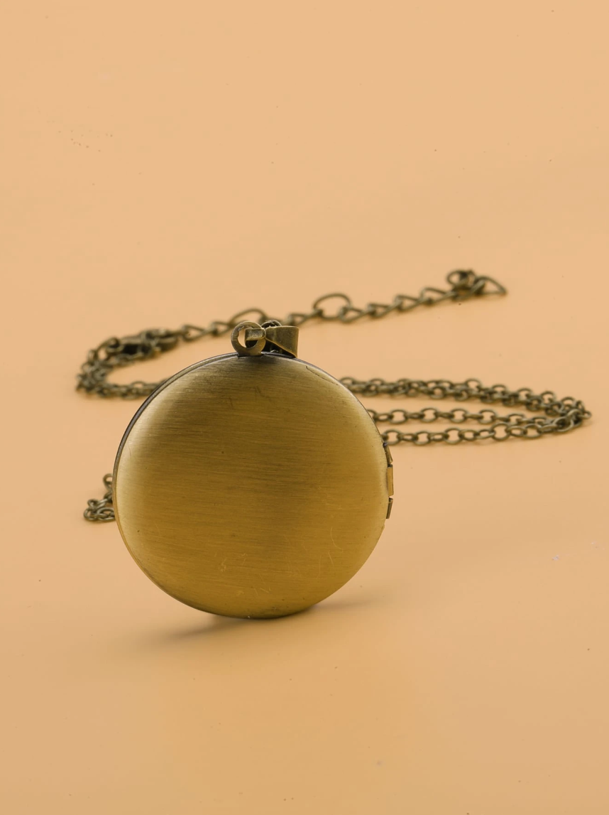 Black Cat Locket Necklace