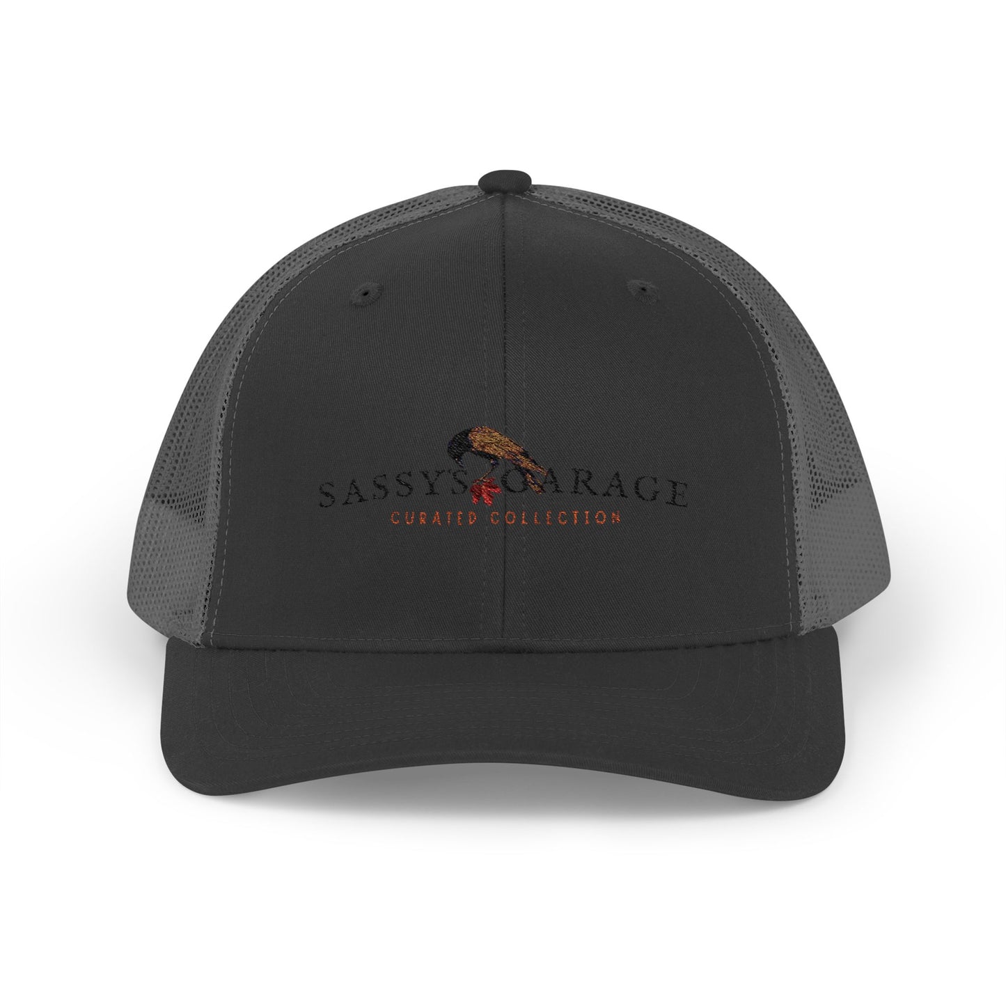 Sassy's Garage Snapback Trucker Cap | Casual Style Hat for Everyday Wear, Outdoor Adventures, Fun Fashion Statement