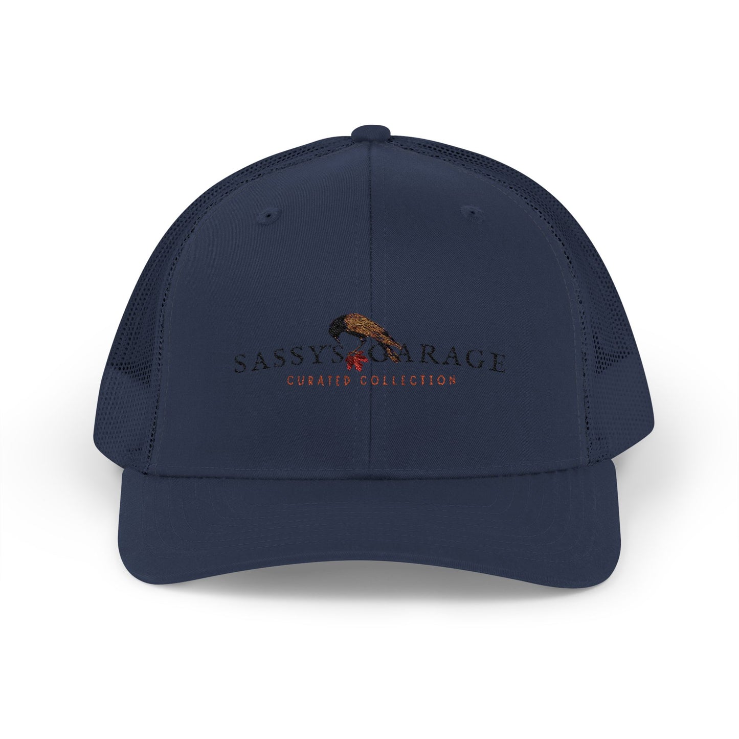 Sassy's Garage Snapback Trucker Cap | Casual Style Hat for Everyday Wear, Outdoor Adventures, Fun Fashion Statement
