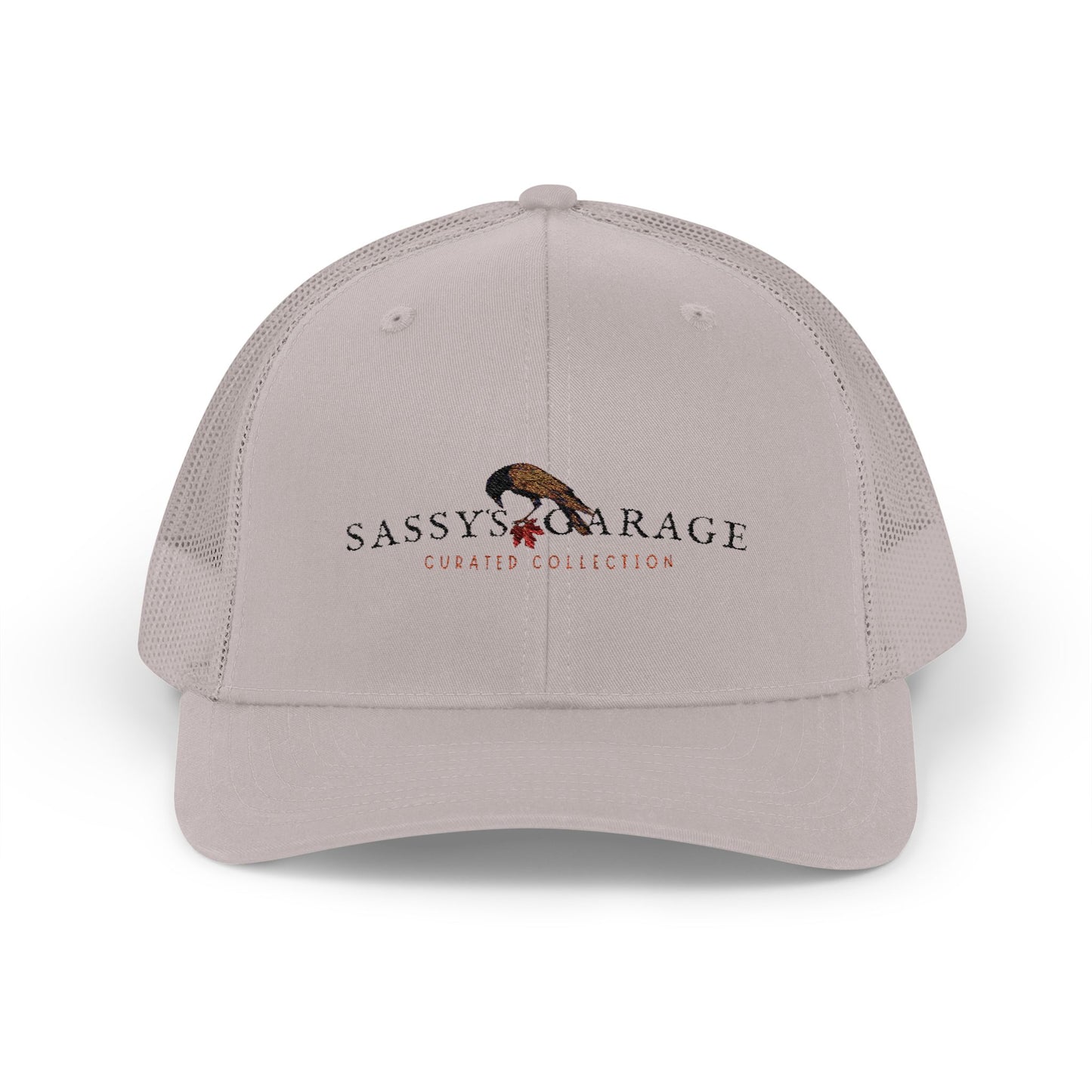Sassy's Garage Snapback Trucker Cap | Casual Style Hat for Everyday Wear, Outdoor Adventures, Fun Fashion Statement