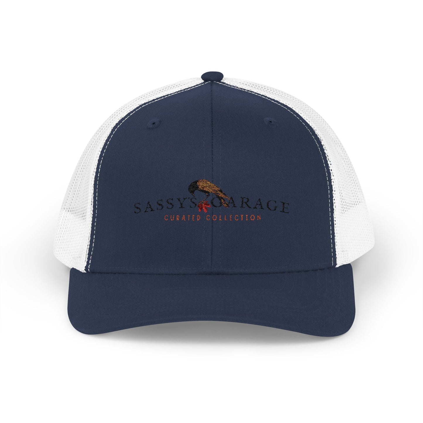 Sassy's Garage Snapback Trucker Cap | Casual Style Hat for Everyday Wear, Outdoor Adventures, Fun Fashion Statement