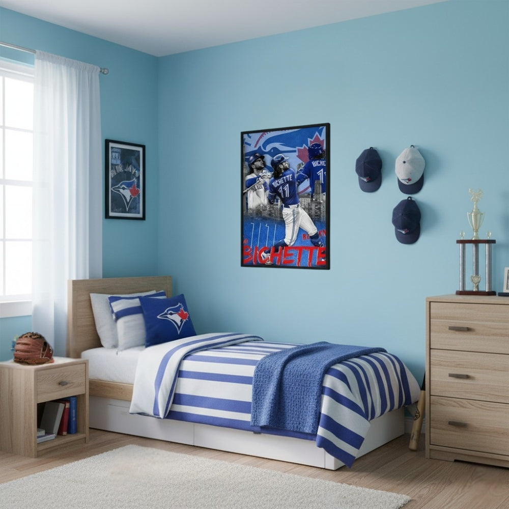 Bo Bichette (Toronto Blue Jays) | Canvas Art Print