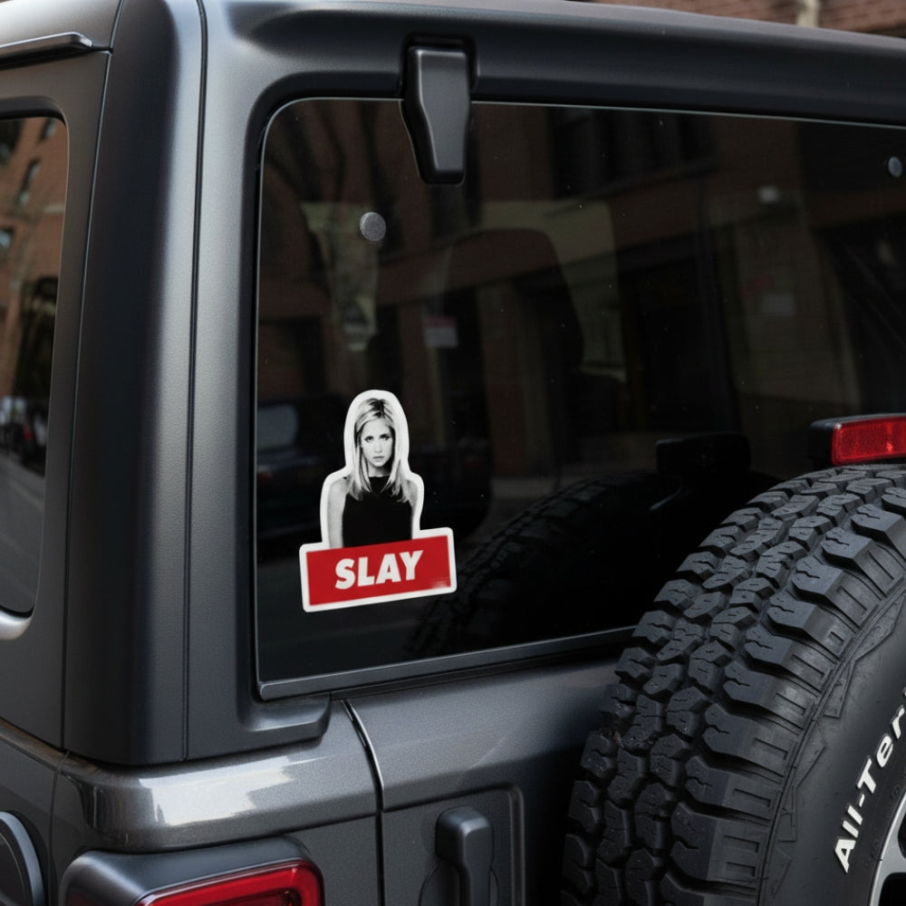 Buffy the Vampire Slayer "Slay" | Vinyl Sticker