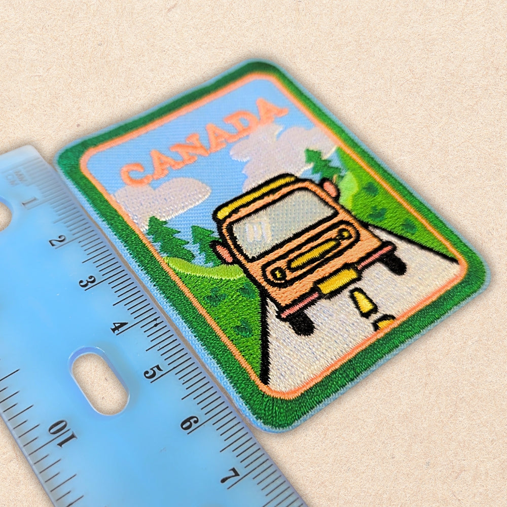 Canada Road Trip | Collectible Embroidered Patch