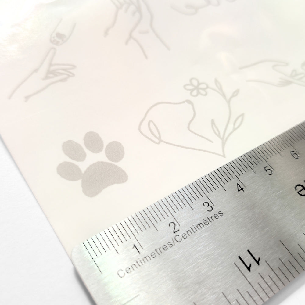 Dog Lovers Temporary Tattoo Set