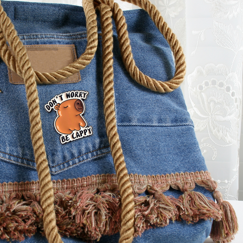 Don't Worry Be Cappy | Collectible Pin