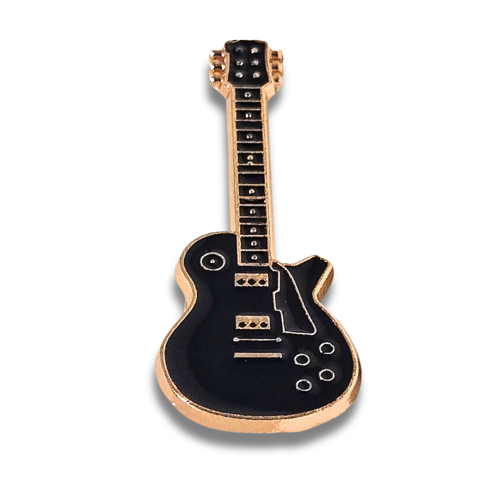 Electric Guitar (Black) | Collectible Pin
