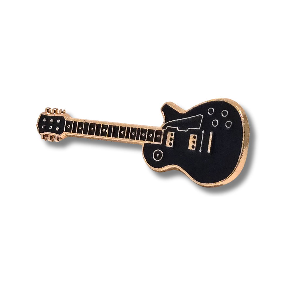 Electric Guitar (Black) | Collectible Pin