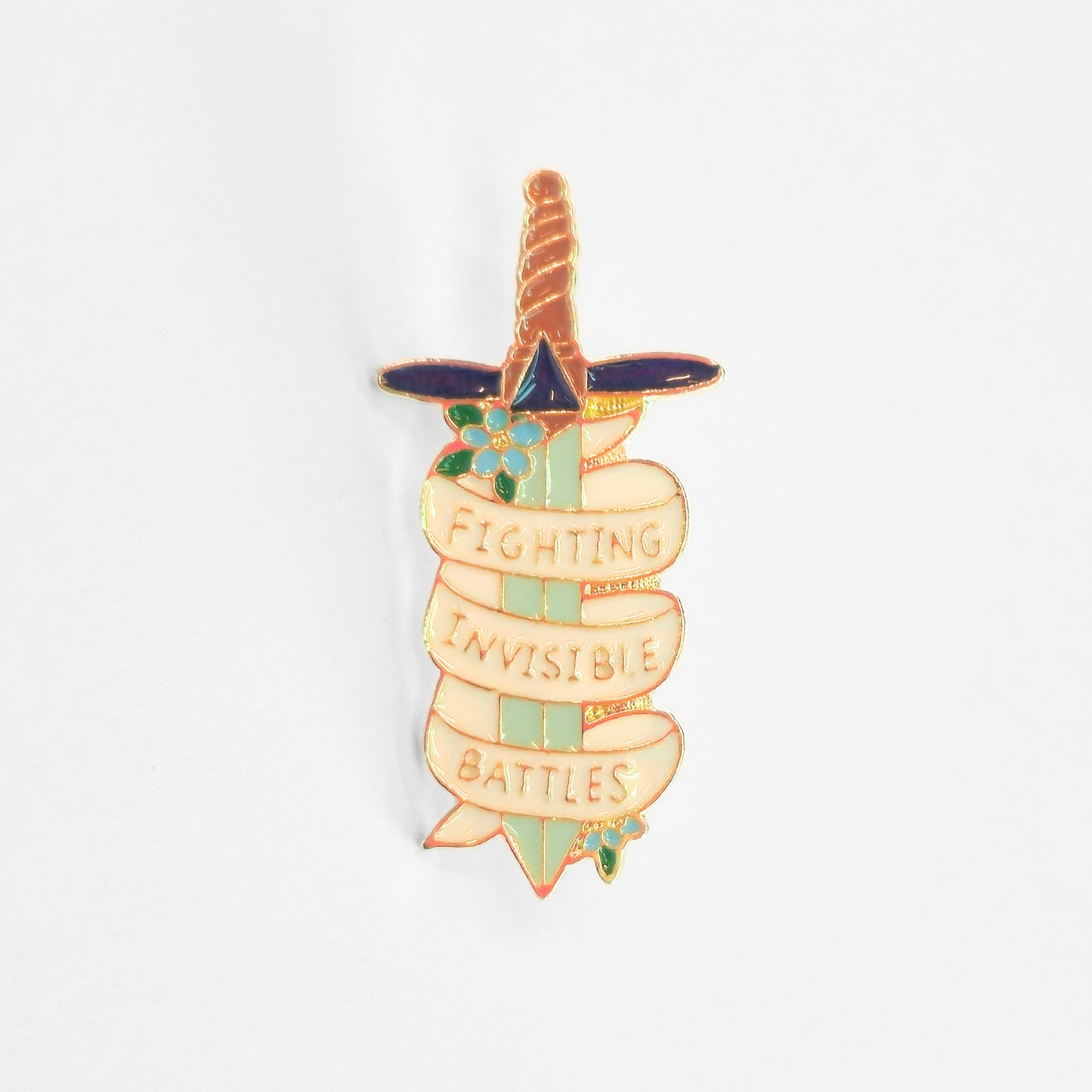 Fighting Invisible Battles | Collectible Pin
