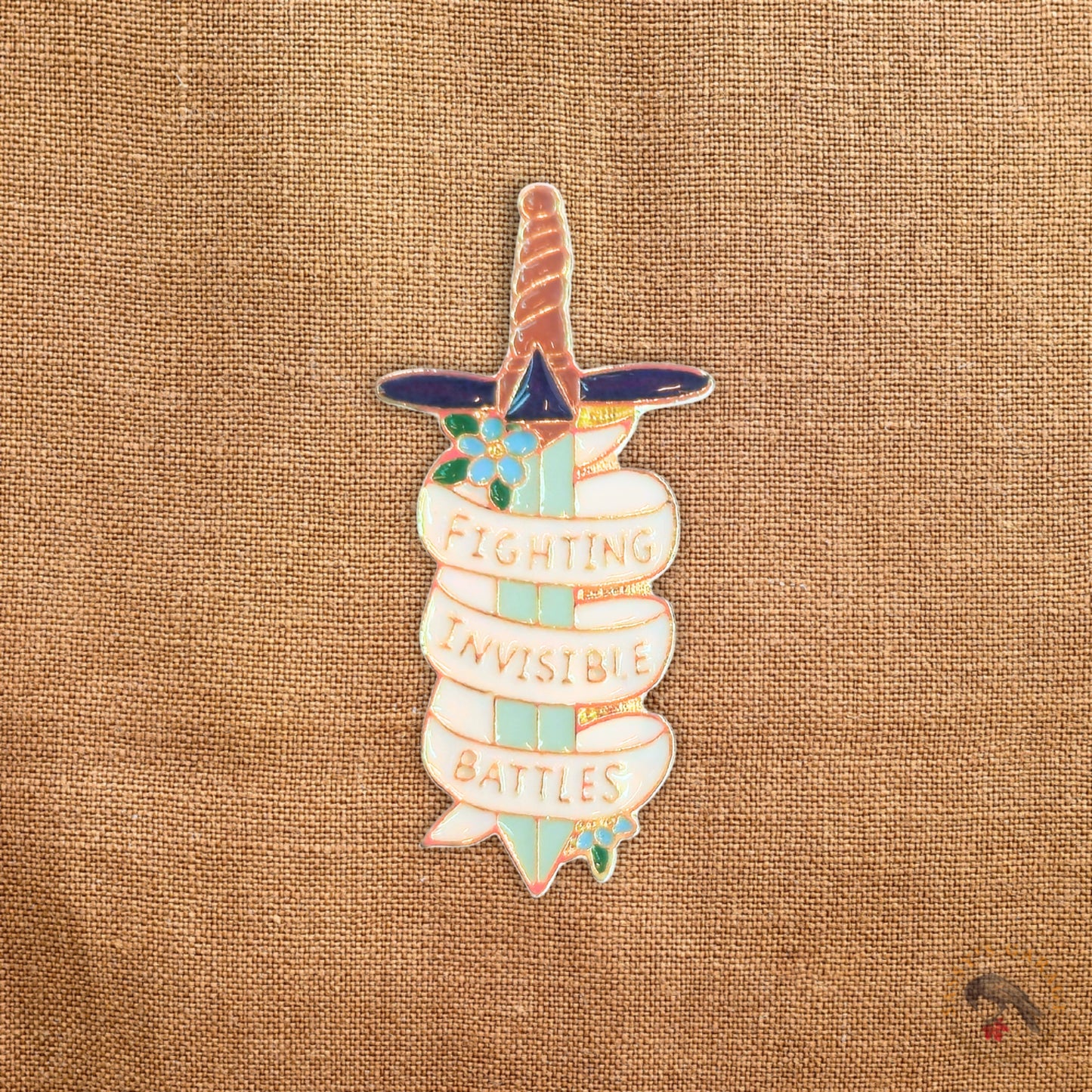Fighting Invisible Battles | Collectible Pin