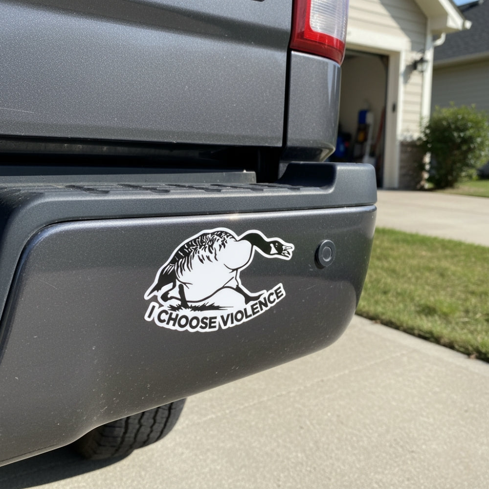 Friendly Canada Goose | Vinyl Sticker