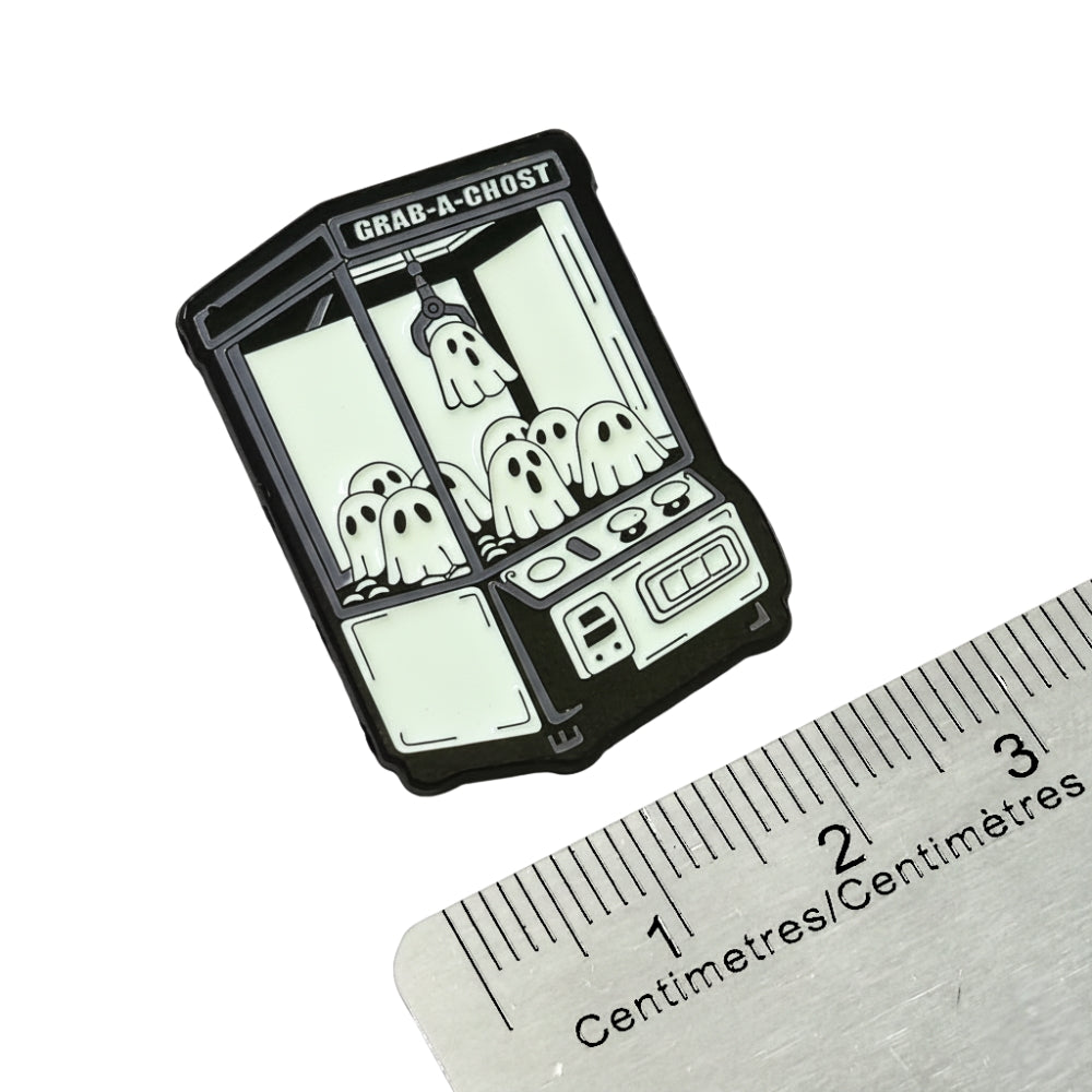 Grab-a-Ghost Claw Machine | Collectible Pin