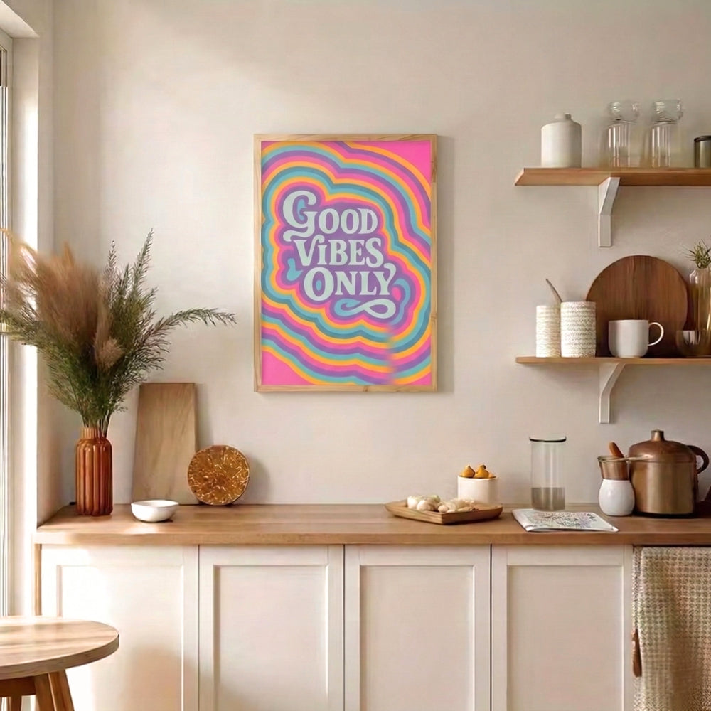 Good Vibes Only | Canvas Art Print