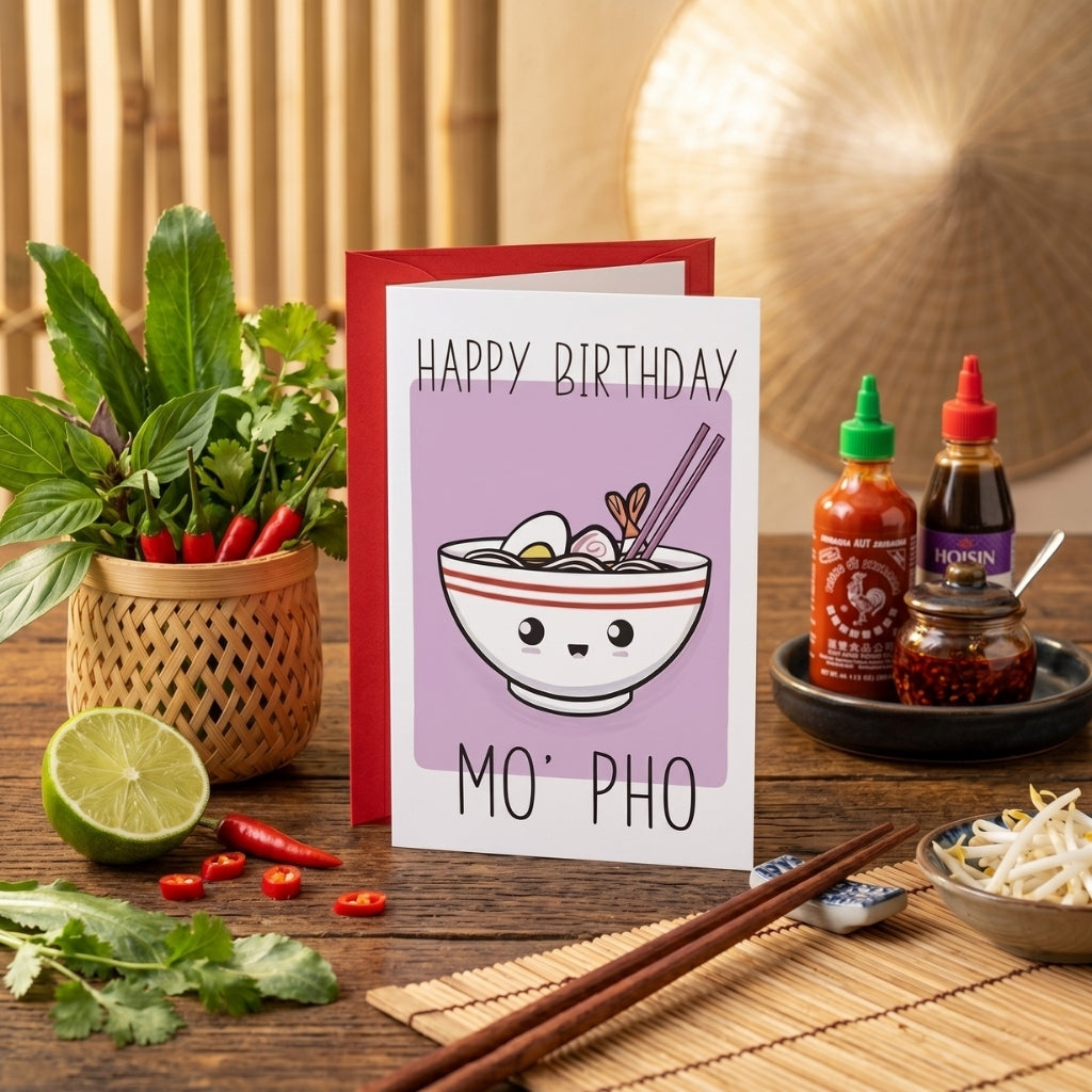 Happy Birthday Mo Pho | Greeting Card