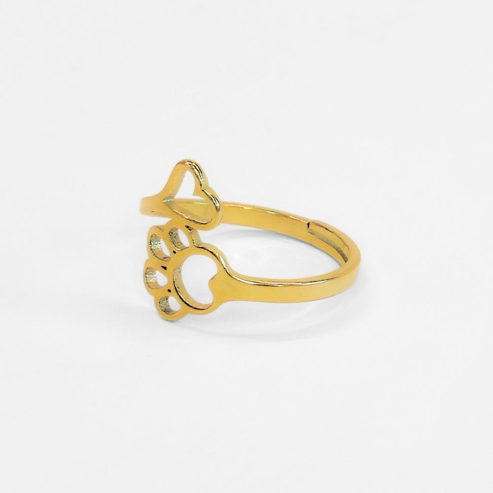 Heart & Paw Ring