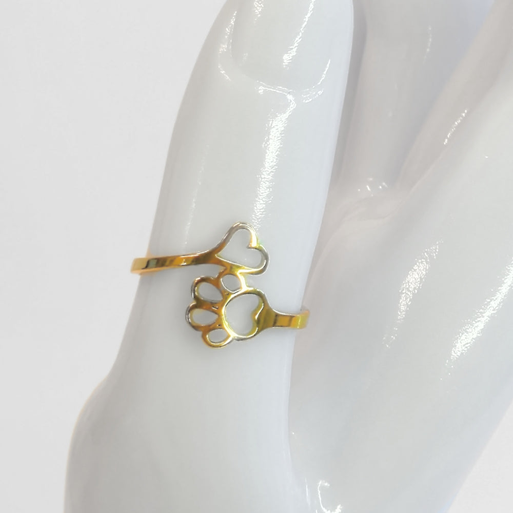 Heart & Paw Ring