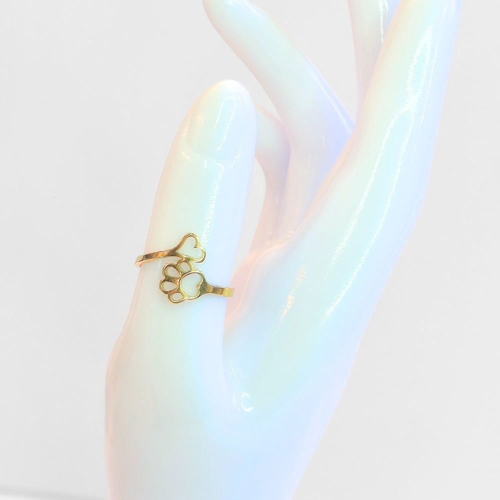 Heart & Paw Ring