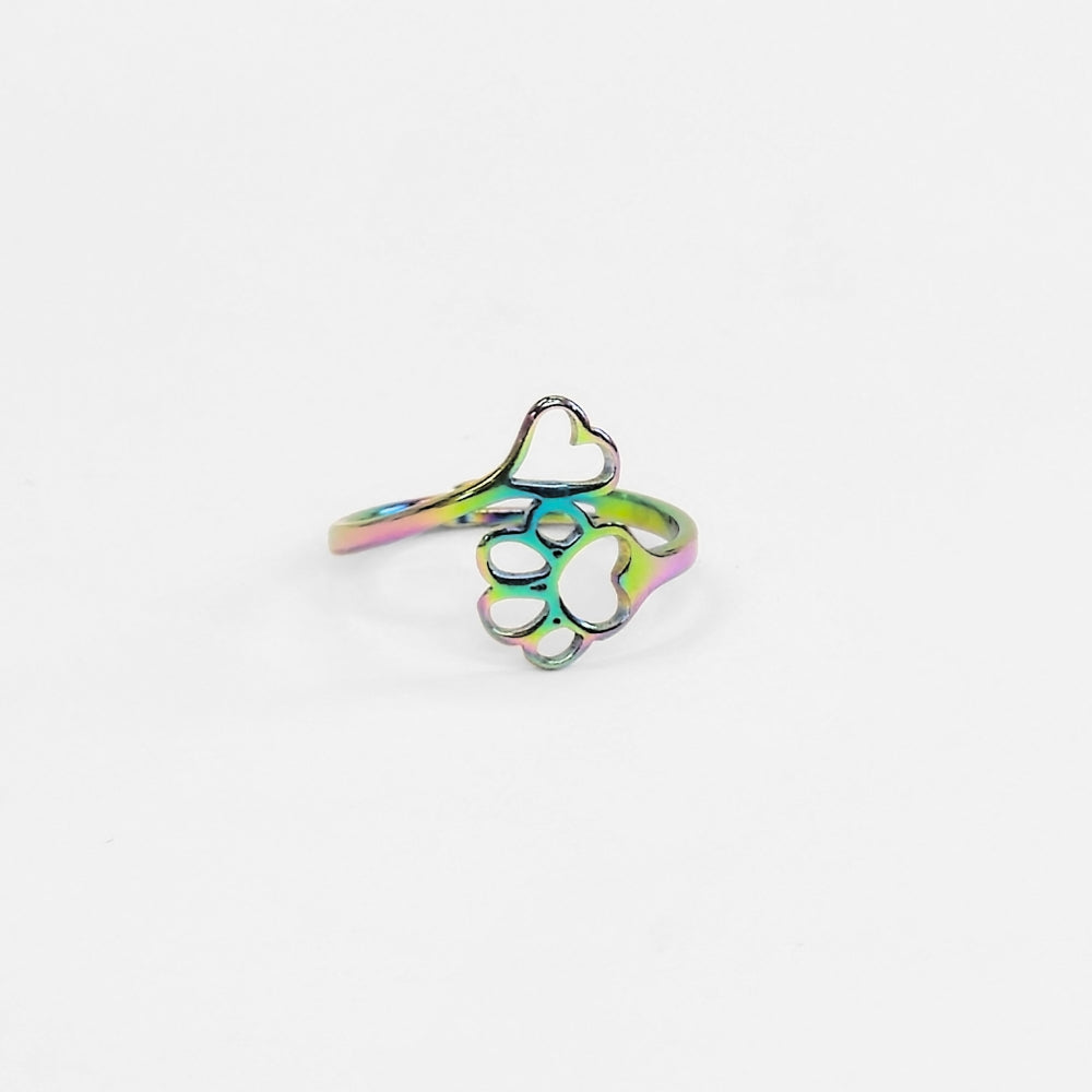 Heart & Paw Ring