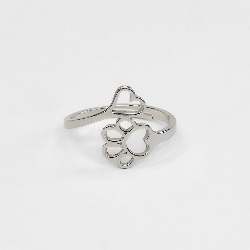 Heart & Paw Ring