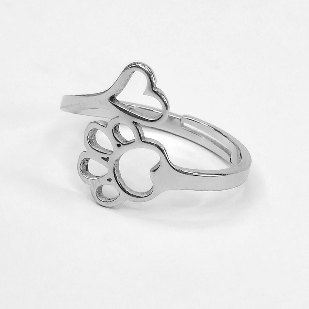 Heart & Paw Ring