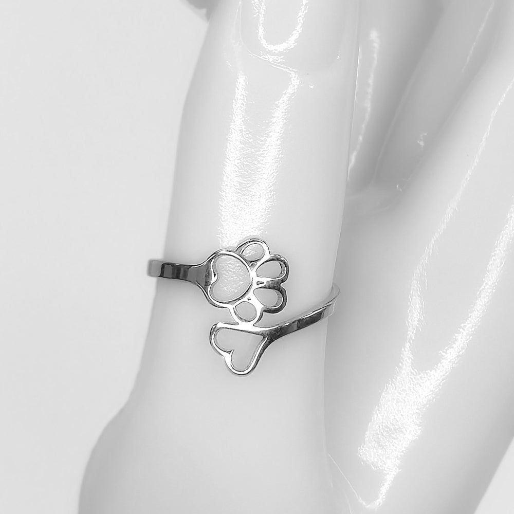 Heart & Paw Ring