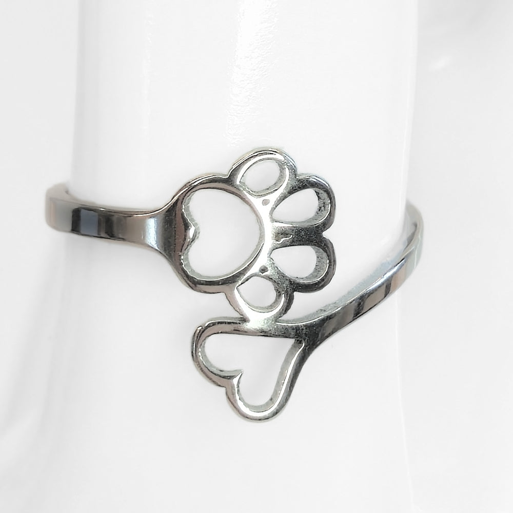 Heart & Paw Ring