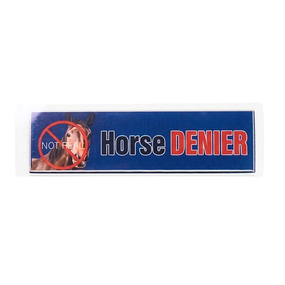 Horse Denier | Vinyl Sticker
