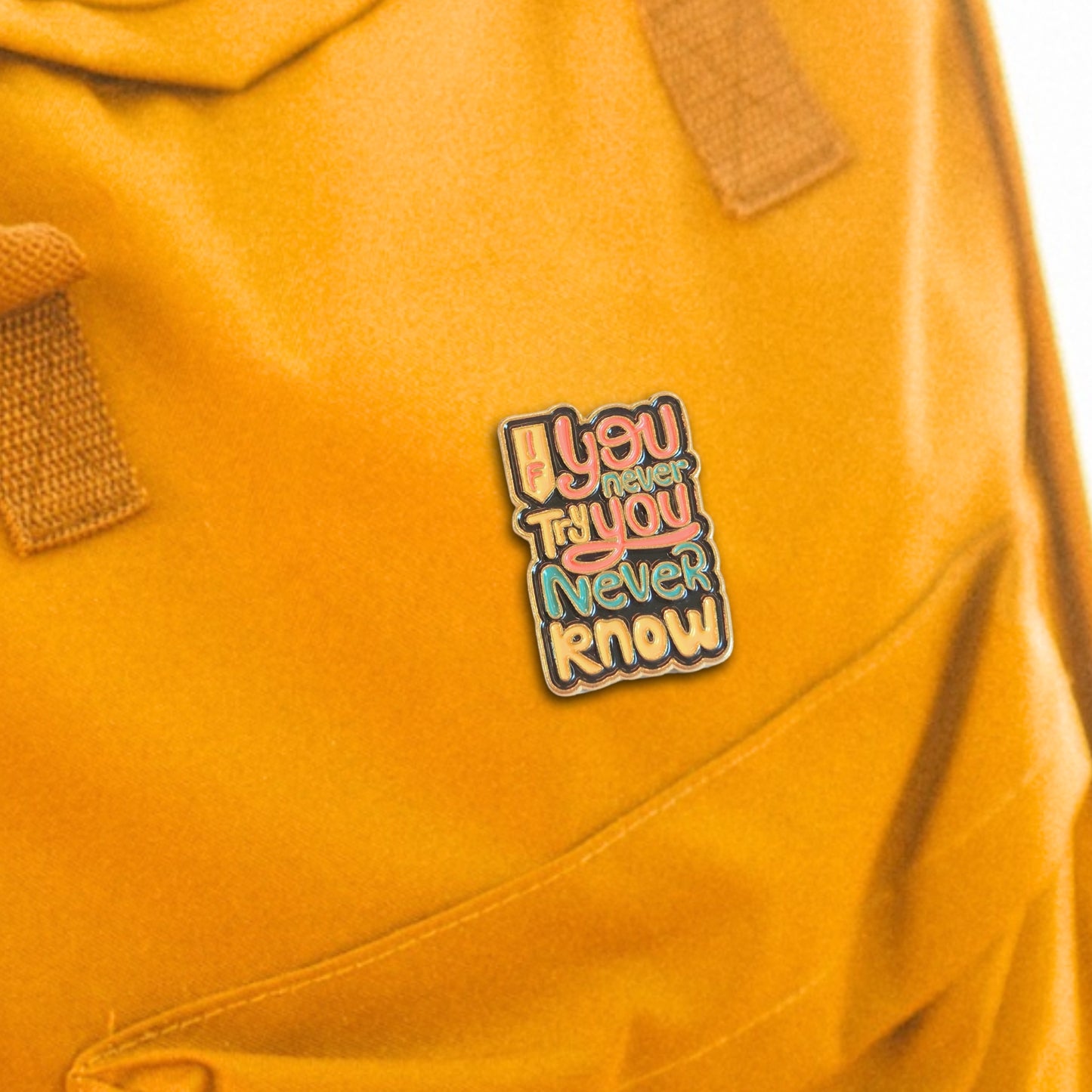 If You Never Try You Never Know | Collectible Pin