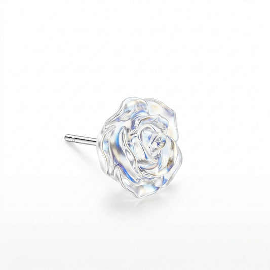 Iridescent Rose Studs | Earrings