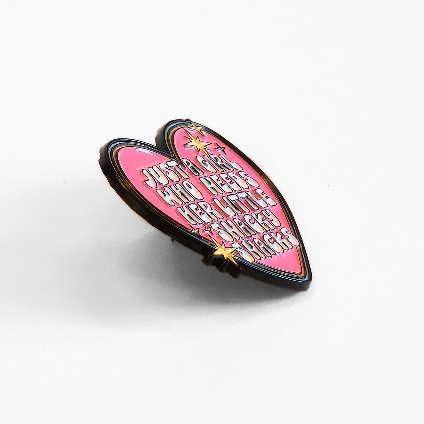 Just a Girl Who Needs Her Little Snacky Snacks | Collectible Pin