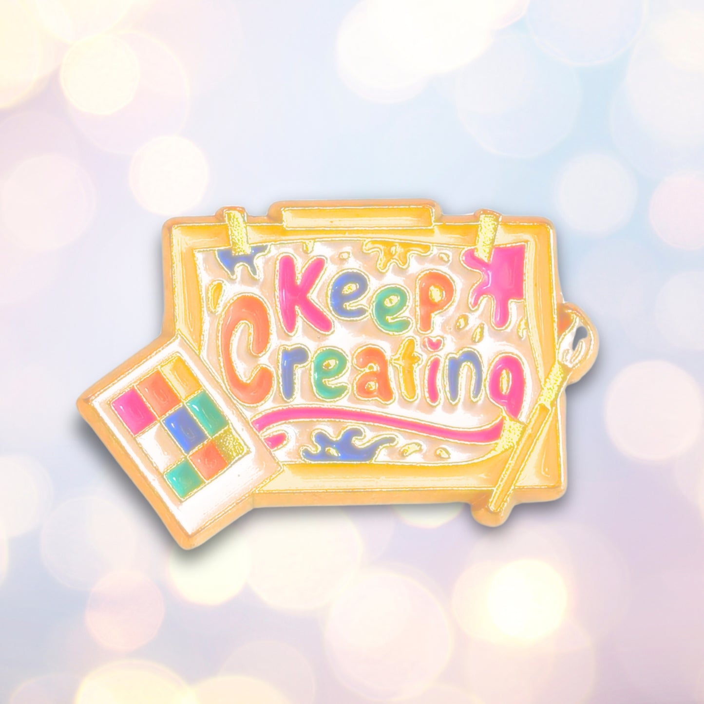 Keep Creating | Collectible Pin
