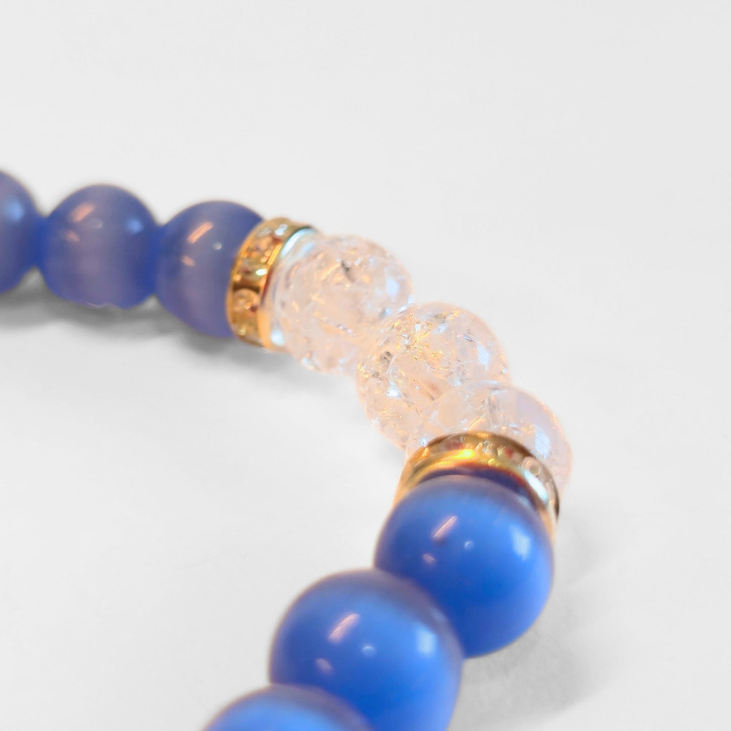 Lilo & Stitch Beaded Glitter Bracelet