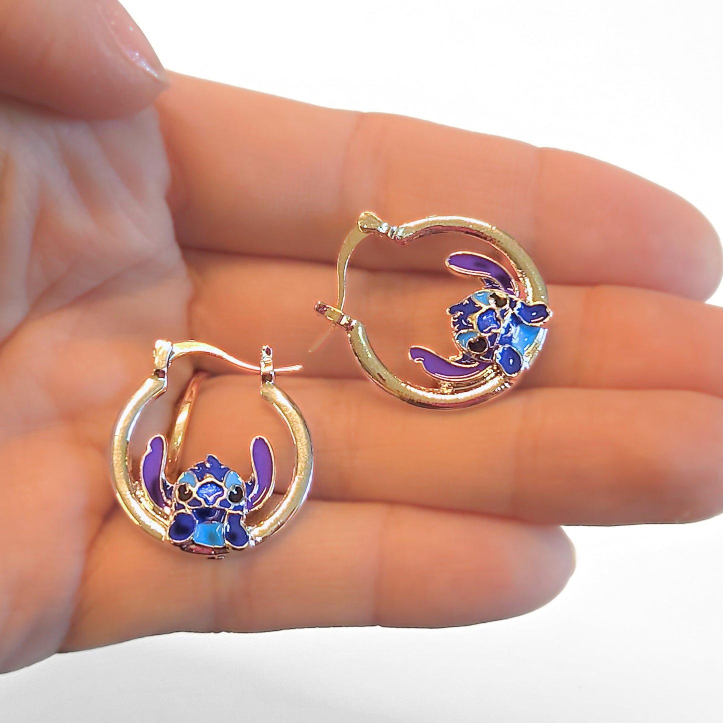 Lilo & Stitch | Silver Stitch Earrings