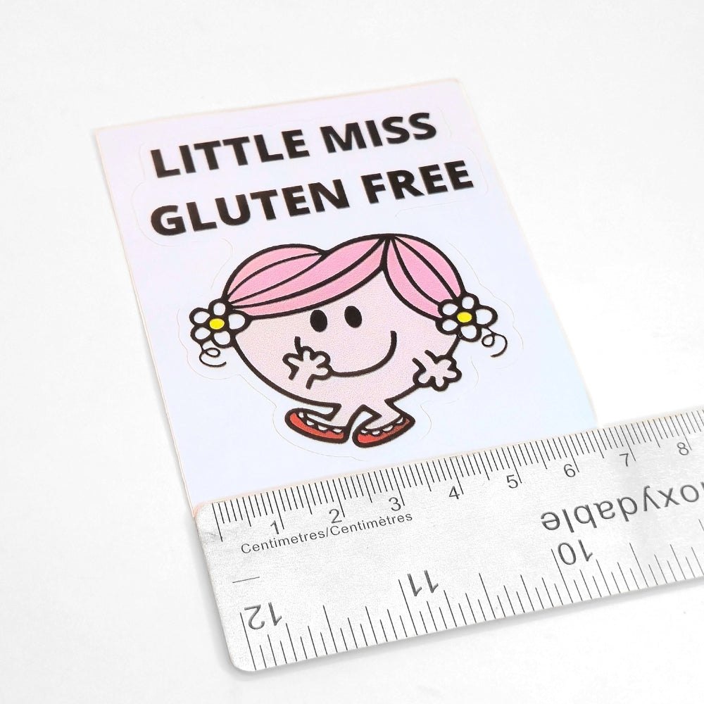 Little Miss Gluten Free | Window Sticker