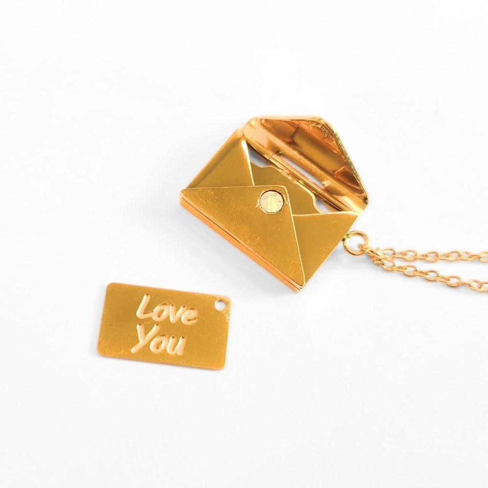 Love Letter Locket Necklace