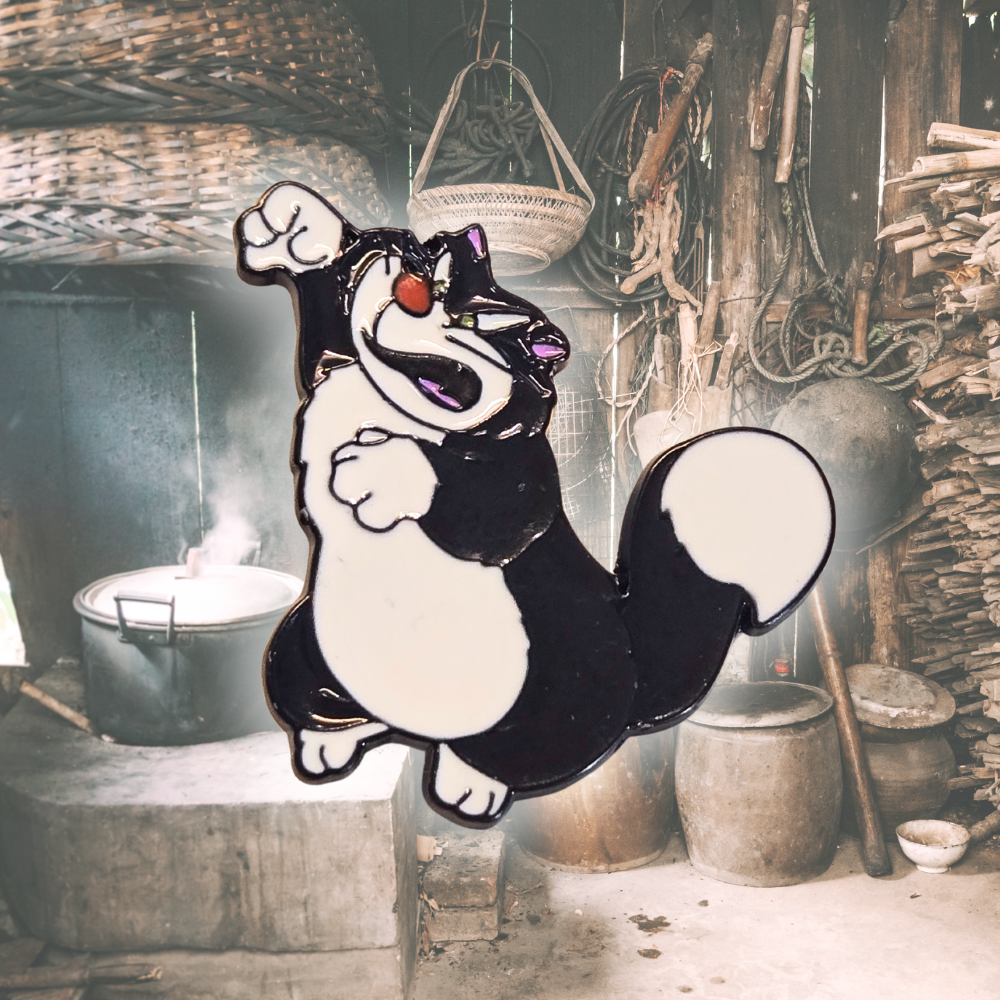 "Lucifer" the Cat | Collectible Pin