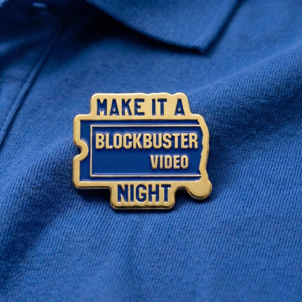 Make It a Blockbuster Video Night | Collectible Pin