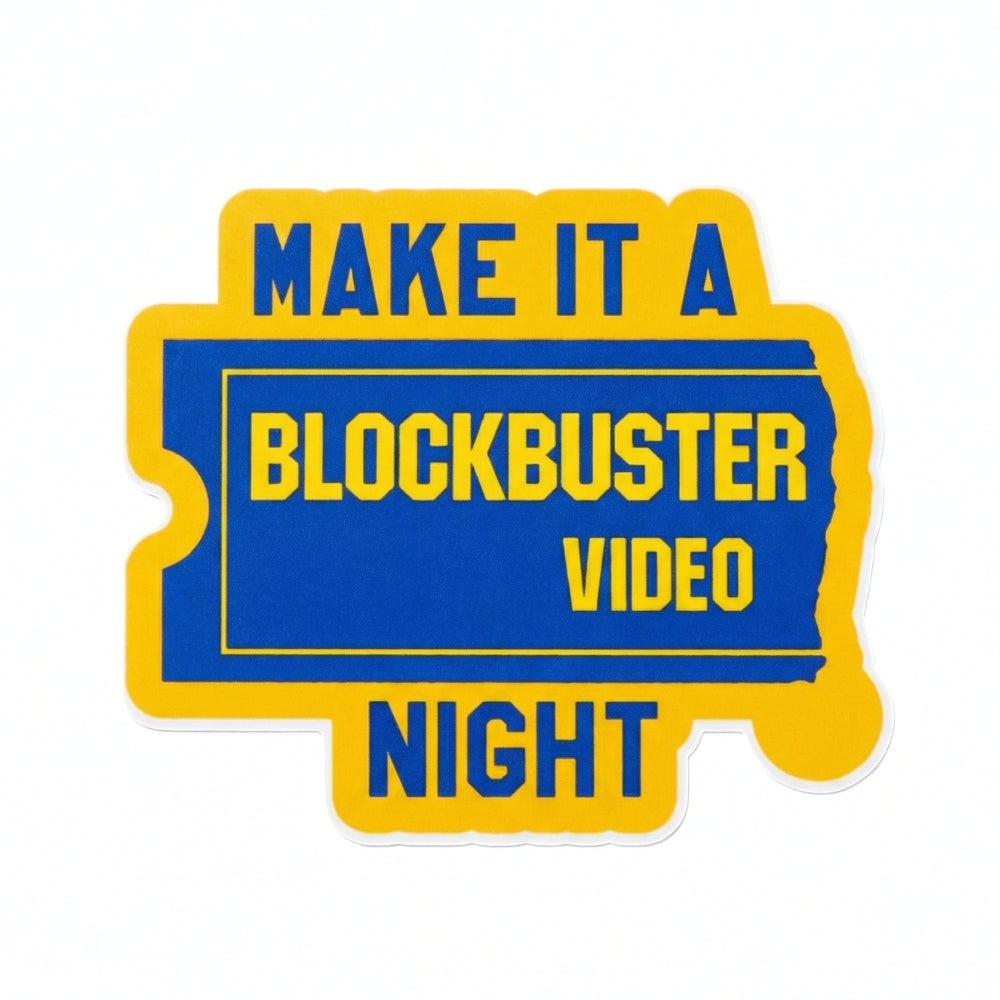 Make It a Blockbuster Video Night | Vinyl Sticker