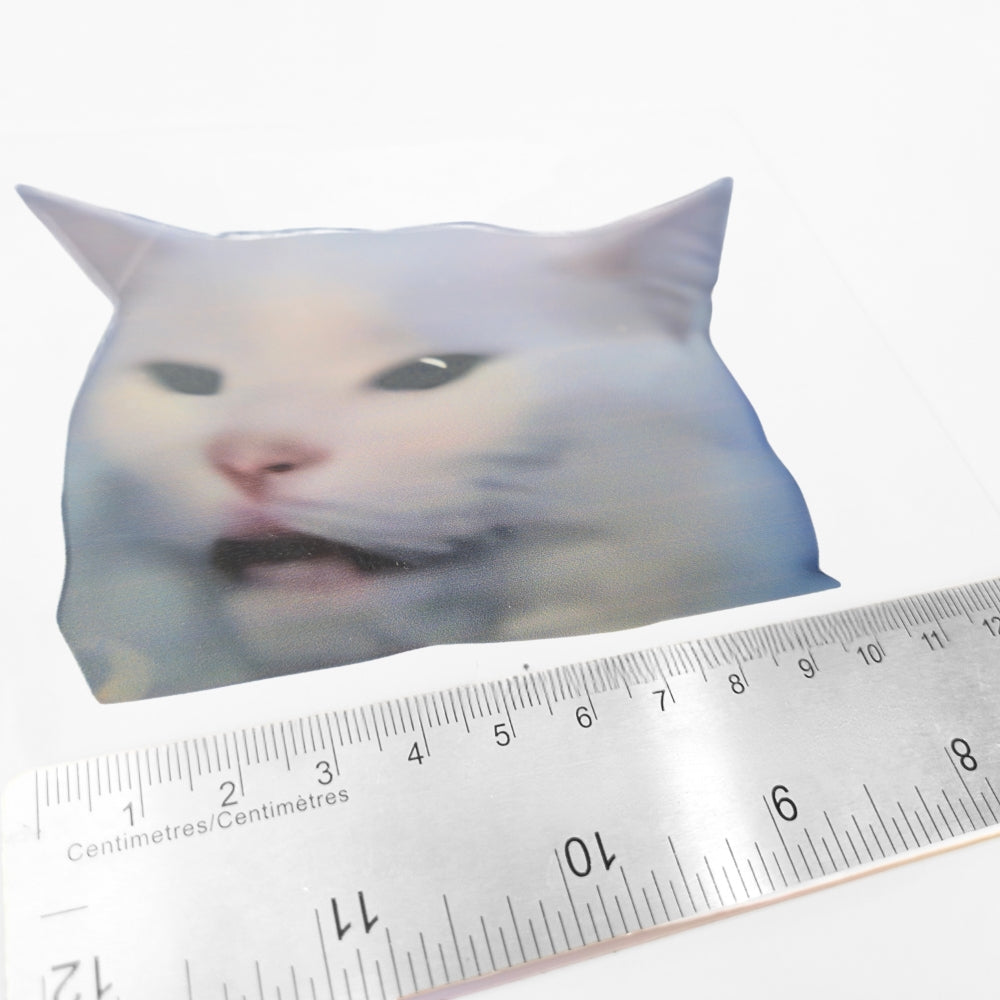 Meme Cat Smudge | Vinyl Sticker