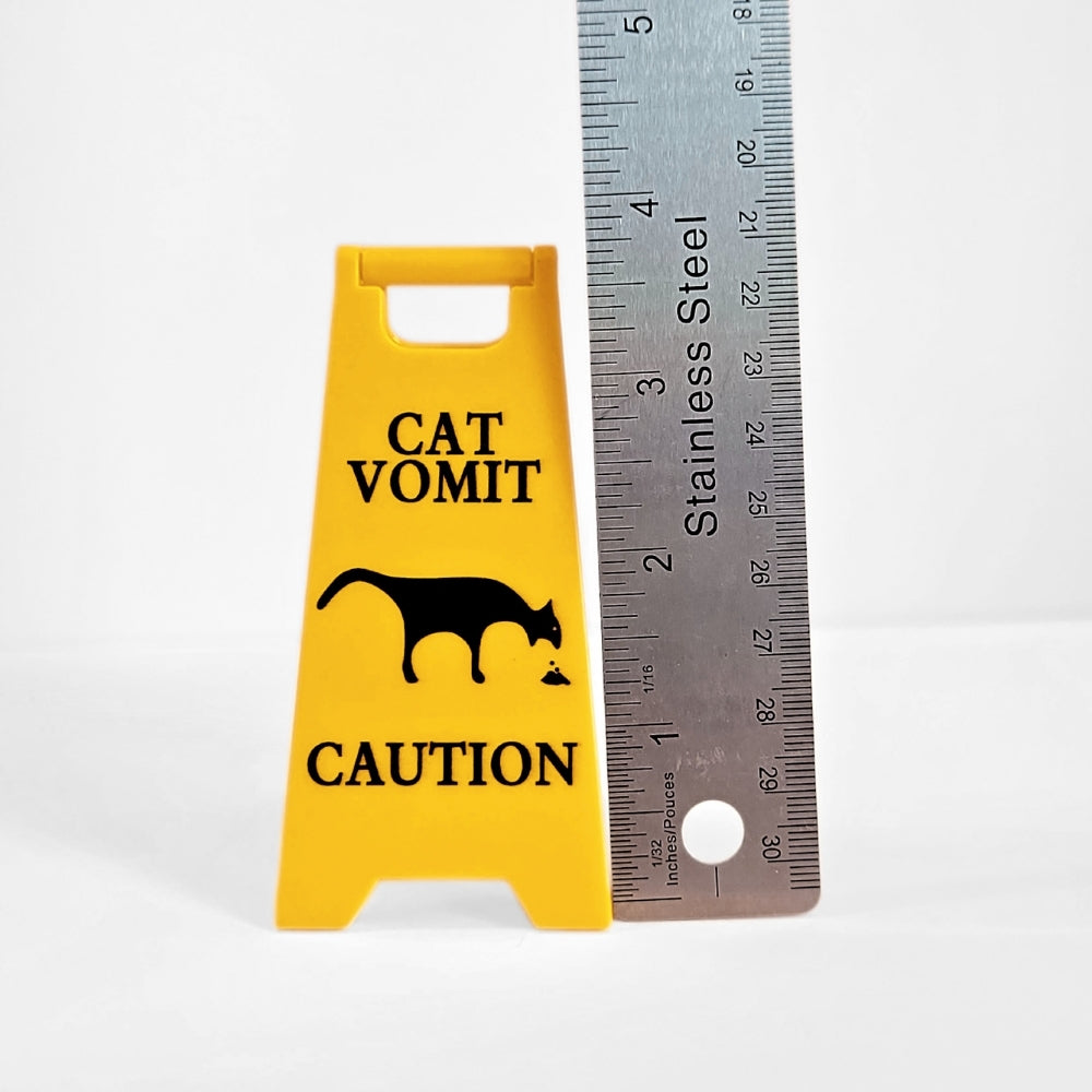 Mini Cat Wet Floor Sign