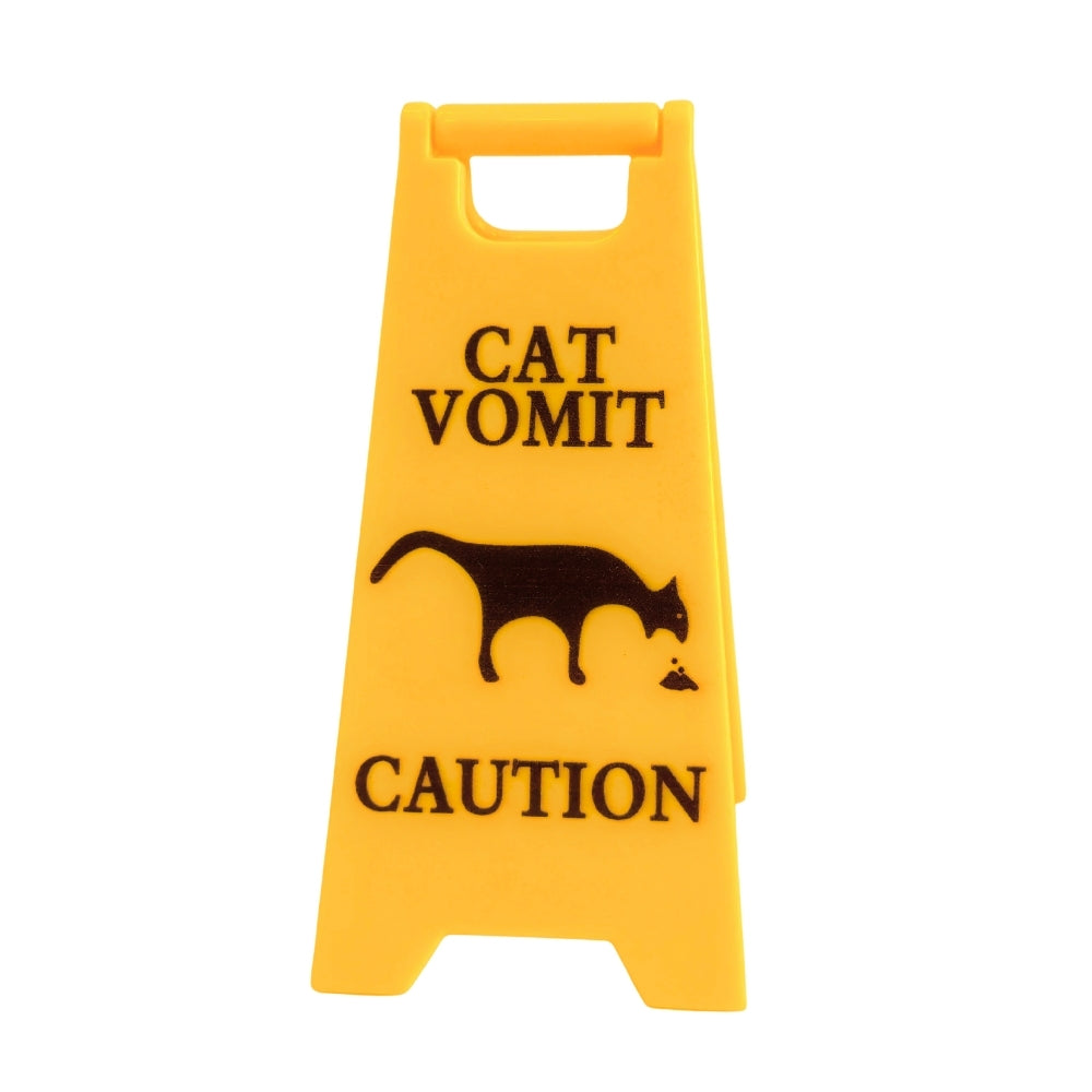 Mini Cat Wet Floor Sign